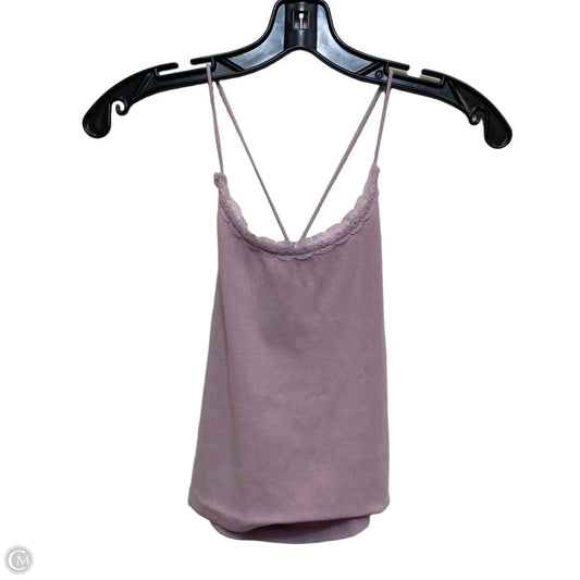 Top Sleeveless By American Eagle In Purple, Size: S