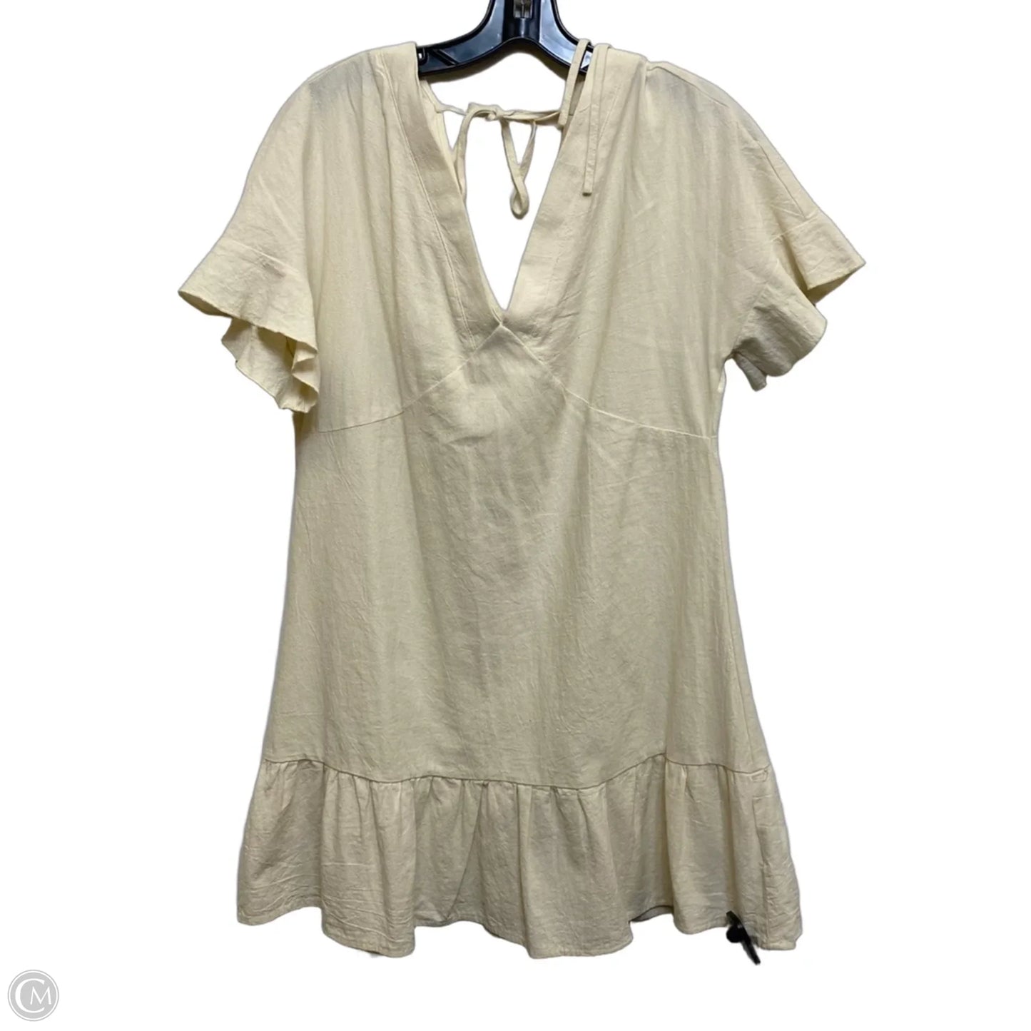 Dress Casual Short By Shein In Cream, Size: M