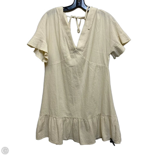 Dress Casual Short By Shein In Cream, Size: M