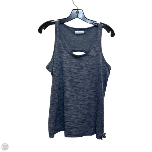 Athletic Tank Top By Columbia In Blue, Size: M