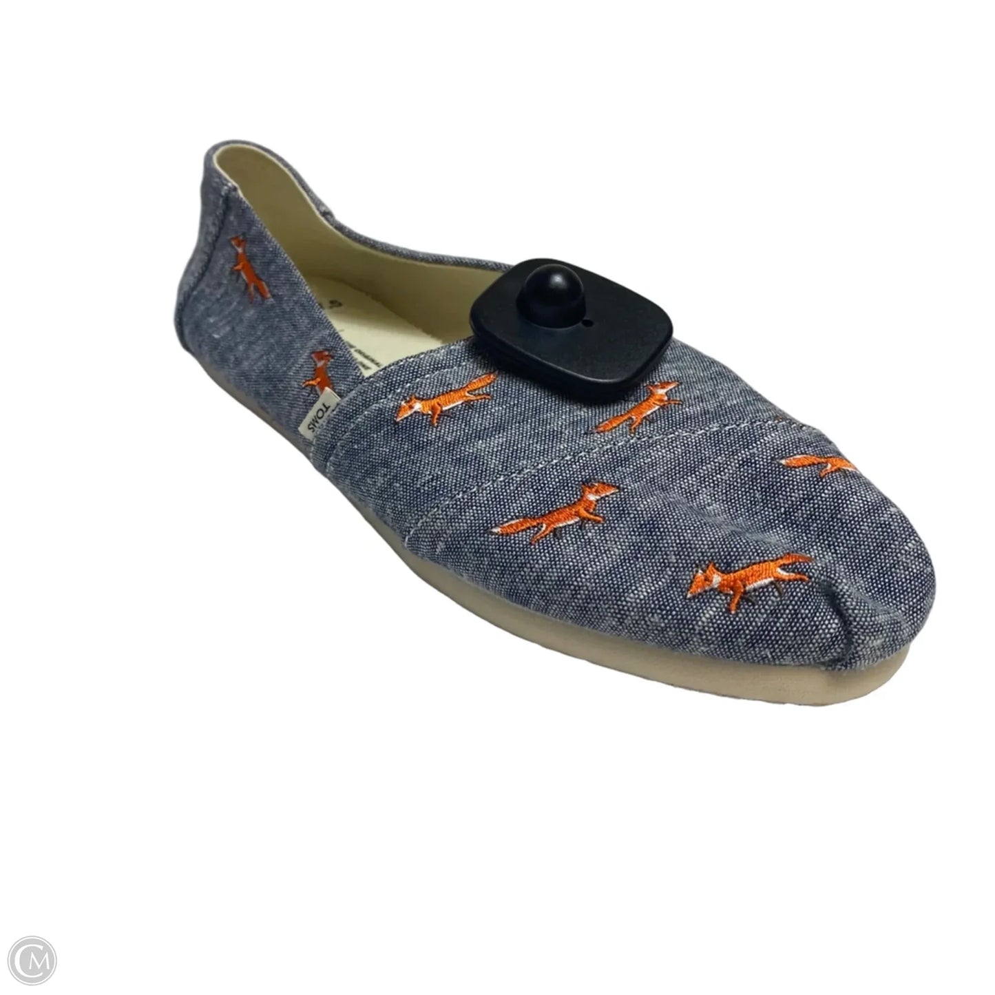 Shoes Sneakers By Toms In Blue & Orange, Size: 7.5