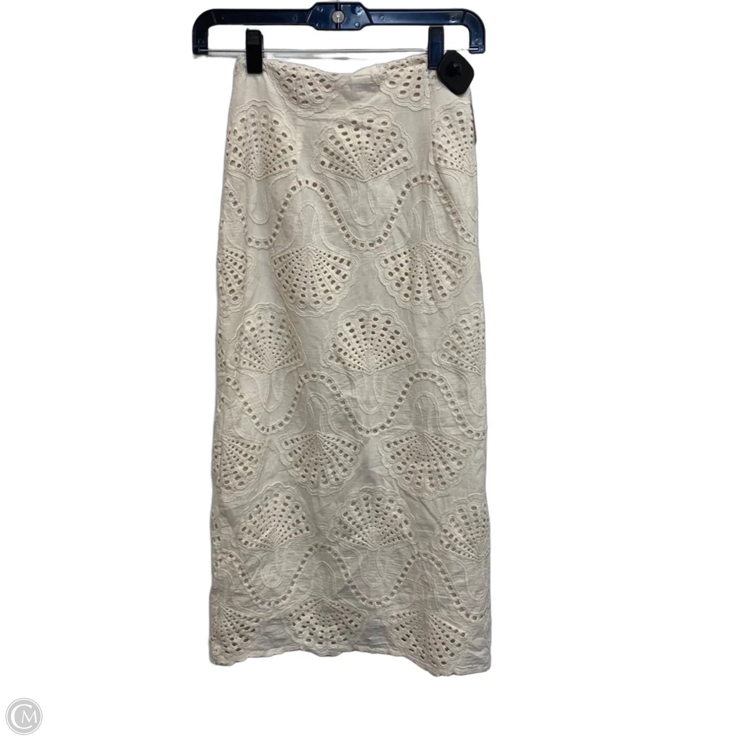 Skirt Set 2pc By A Ren In Cream, Size: S