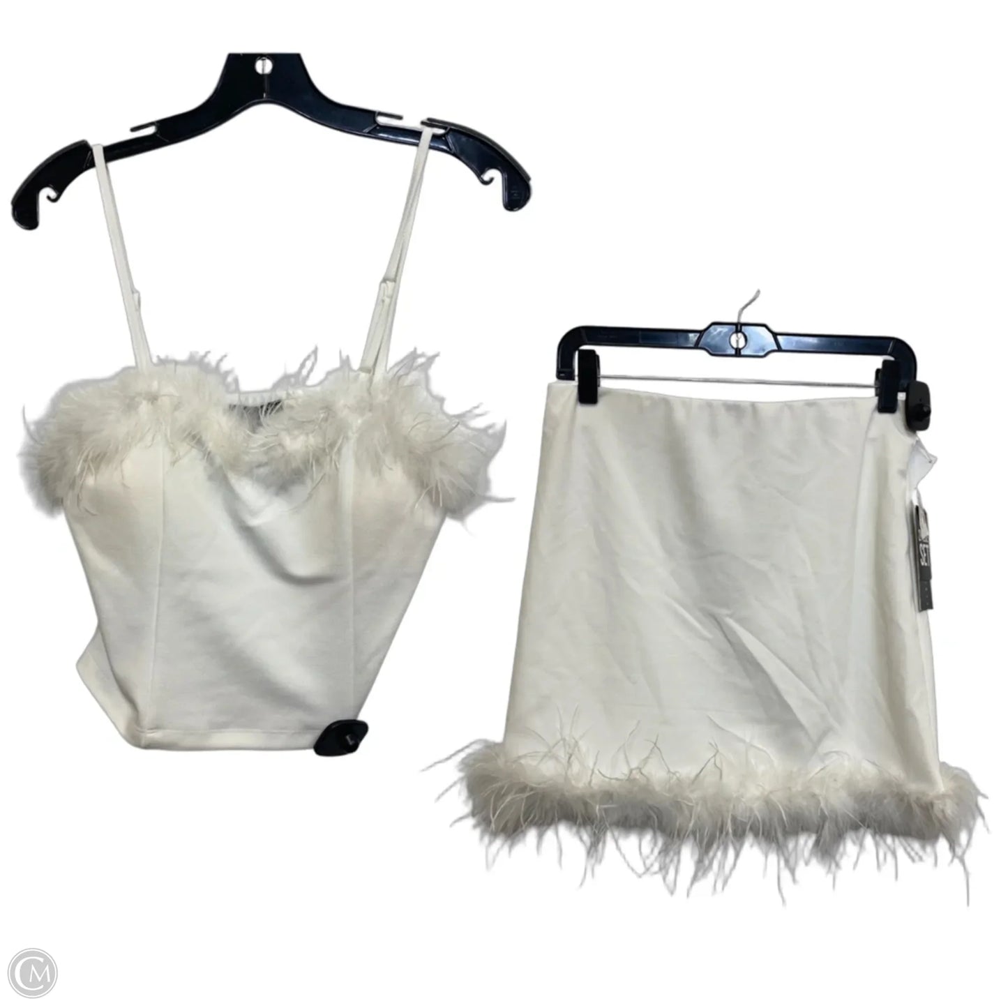 Skirt Set 2pc By Thirty Thirty In White, Size: L