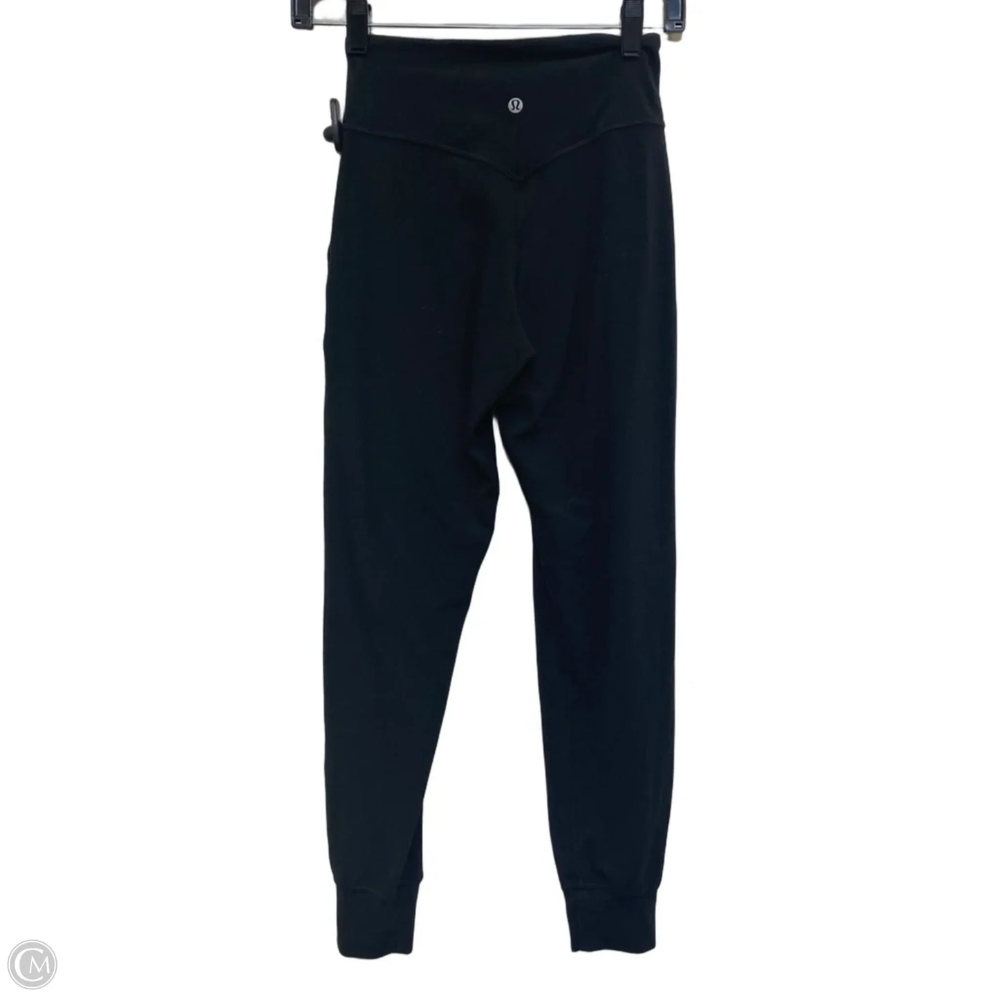 Athletic Pants By Lululemon In Black, Size: Xs