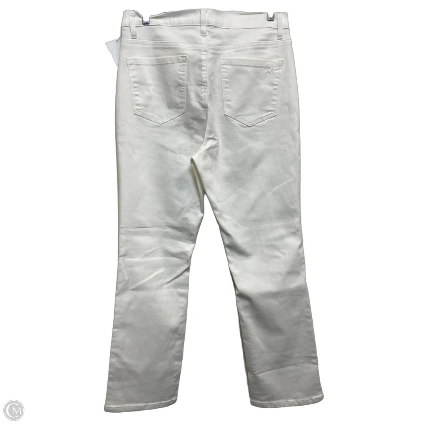 Jeans Boot Cut By Dg2 In White Denim, Size: 8