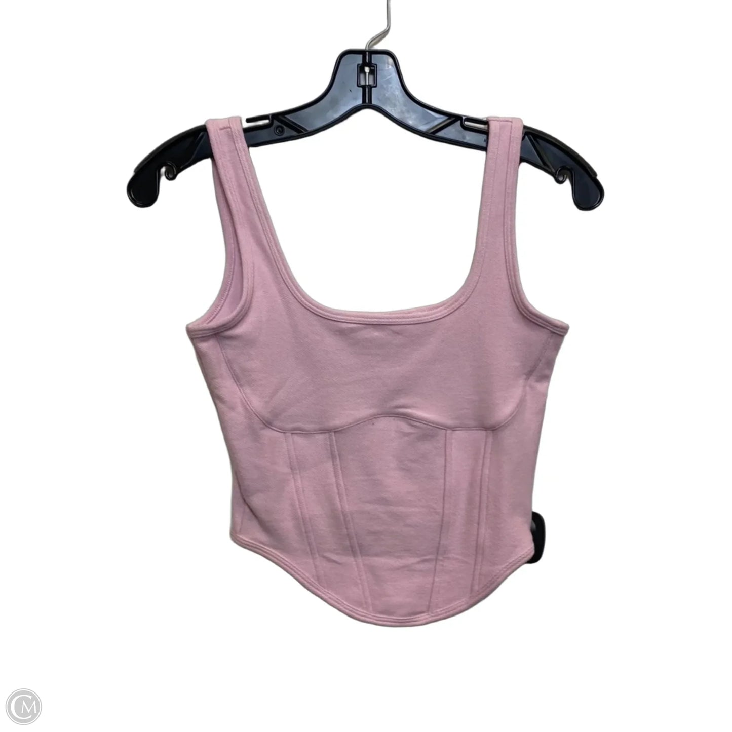 Top Sleeveless By Pink In Pink, Size: S