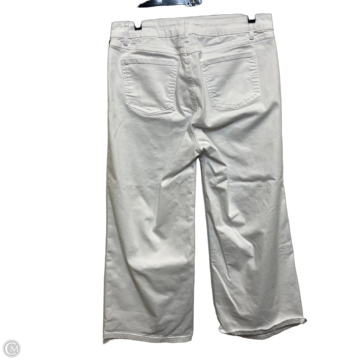 Jeans Straight By French Dressing In White Denim, Size: 12