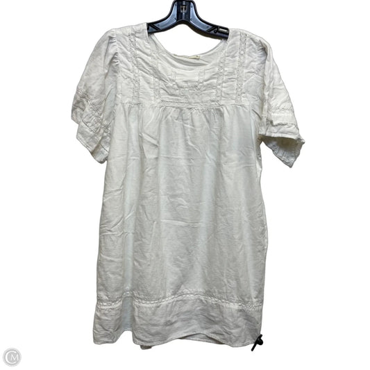 Dress Casual Short By Ellison In White, Size: L