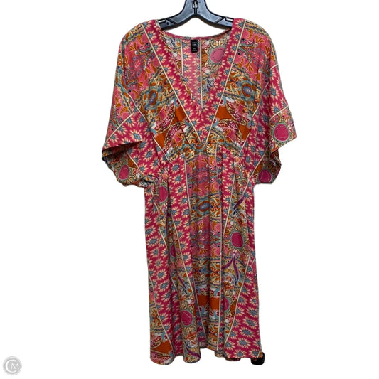 Dress Casual Short By Shein In Pink, Size: 2x