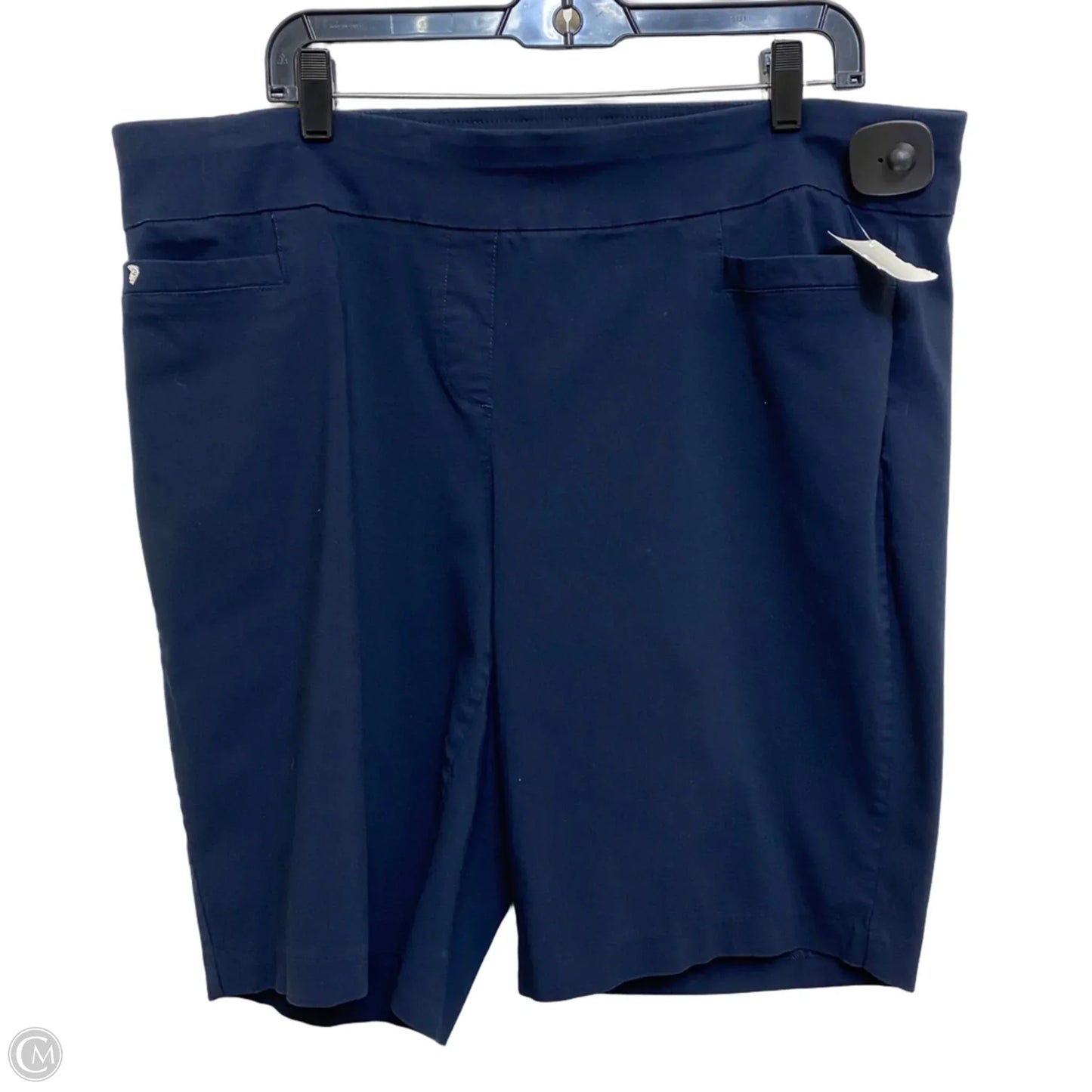 Skort By Dana Buchman In Blue, Size: 2x