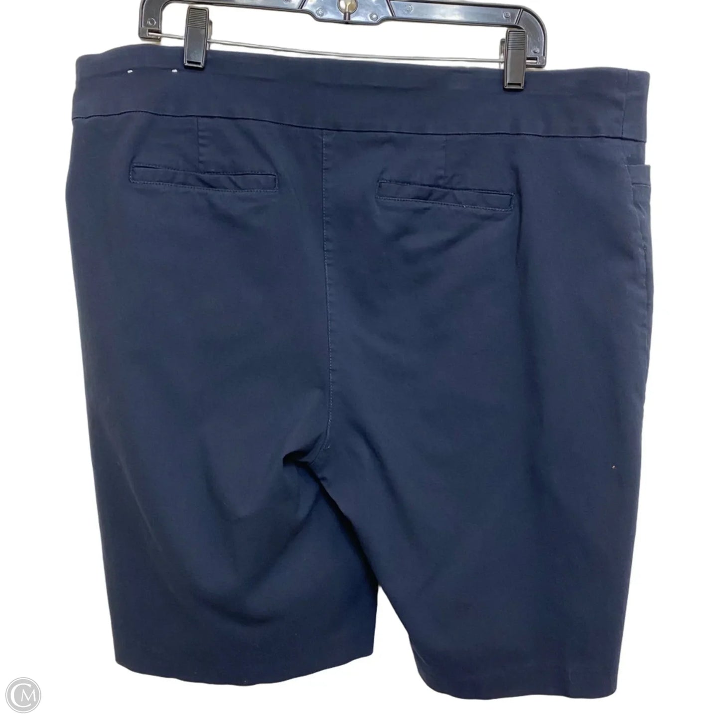 Skort By Dana Buchman In Blue, Size: 2x