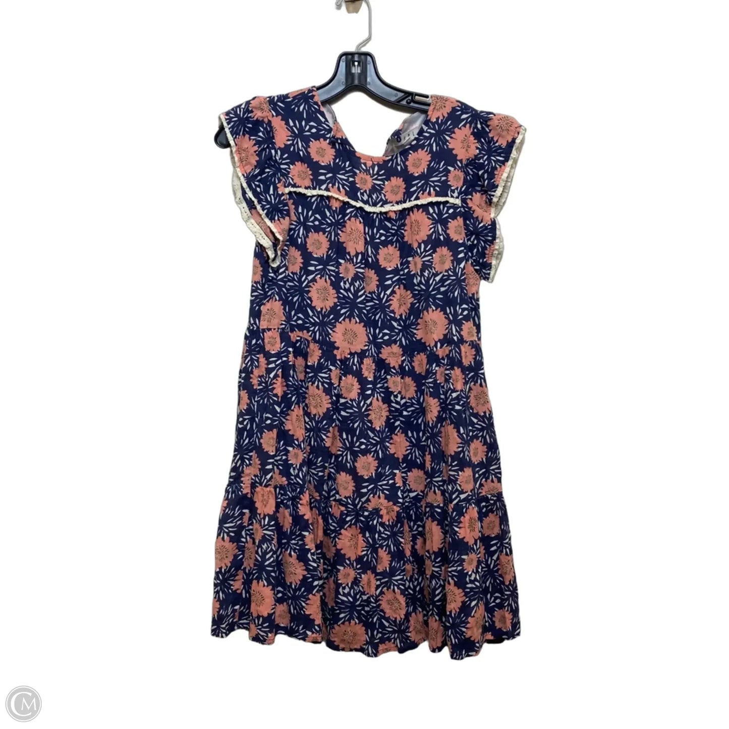 Dress Casual Short By Thml In Blue & Pink, Size: Xs