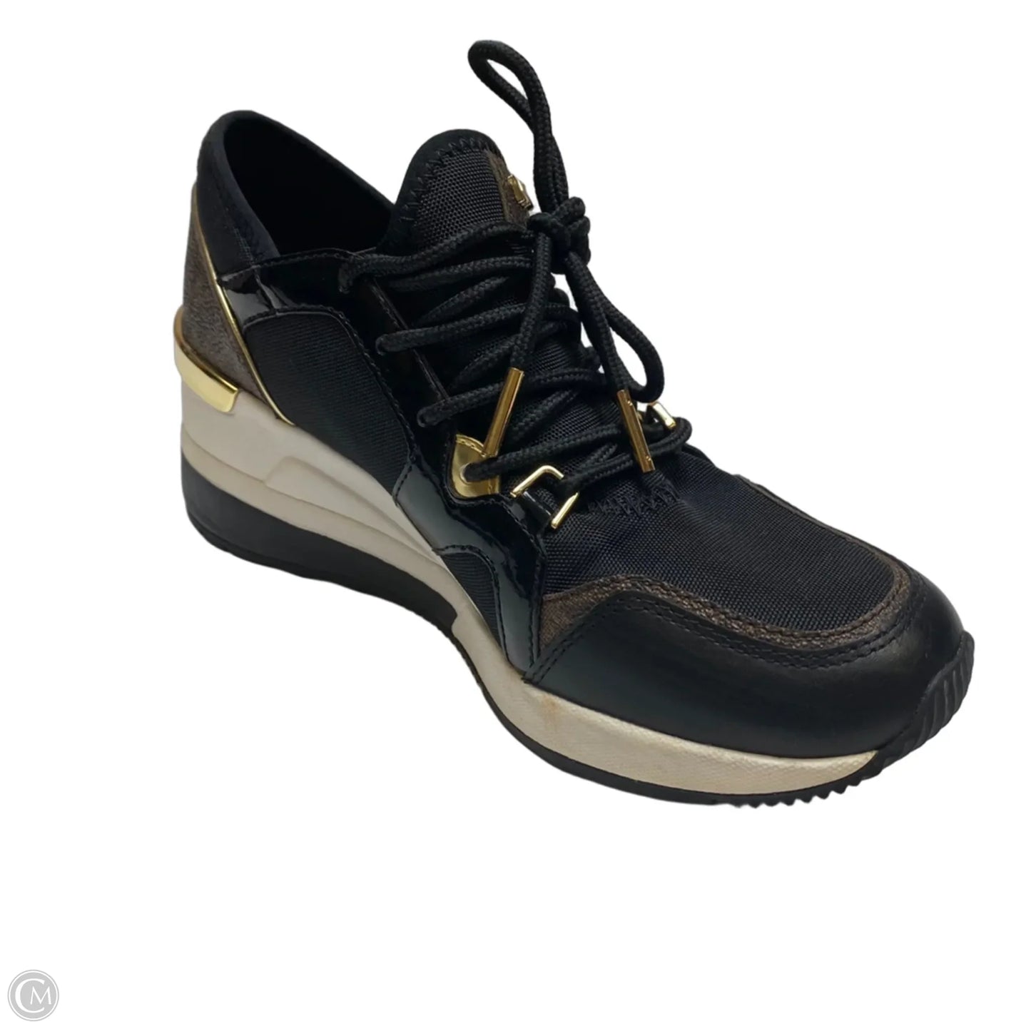 Shoes Sneakers By Michael By Michael Kors In Black & Brown, Size: 6