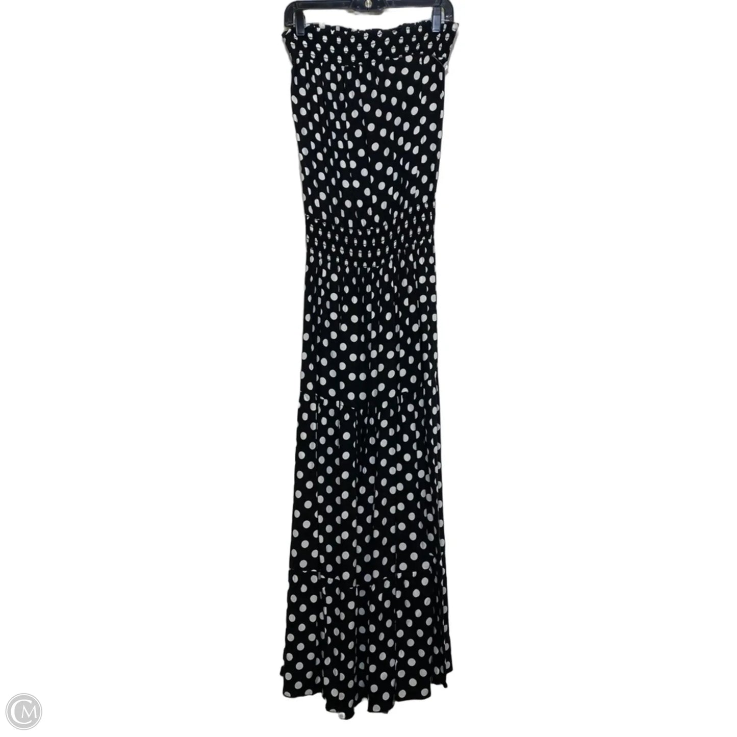 Dress Casual Maxi By Clothes Mentor In Polkadot Pattern, Size: M