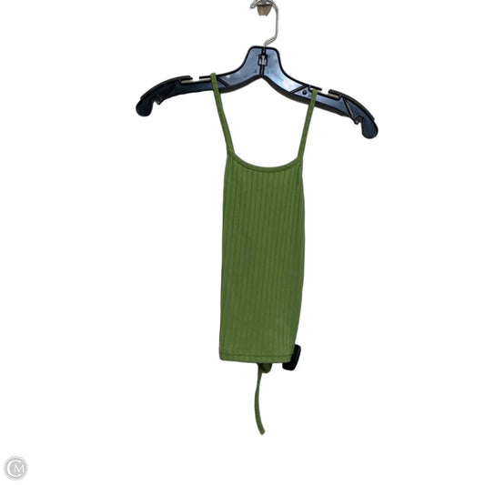 Top Sleeveless By Clothes Mentor In Green, Size: Xs