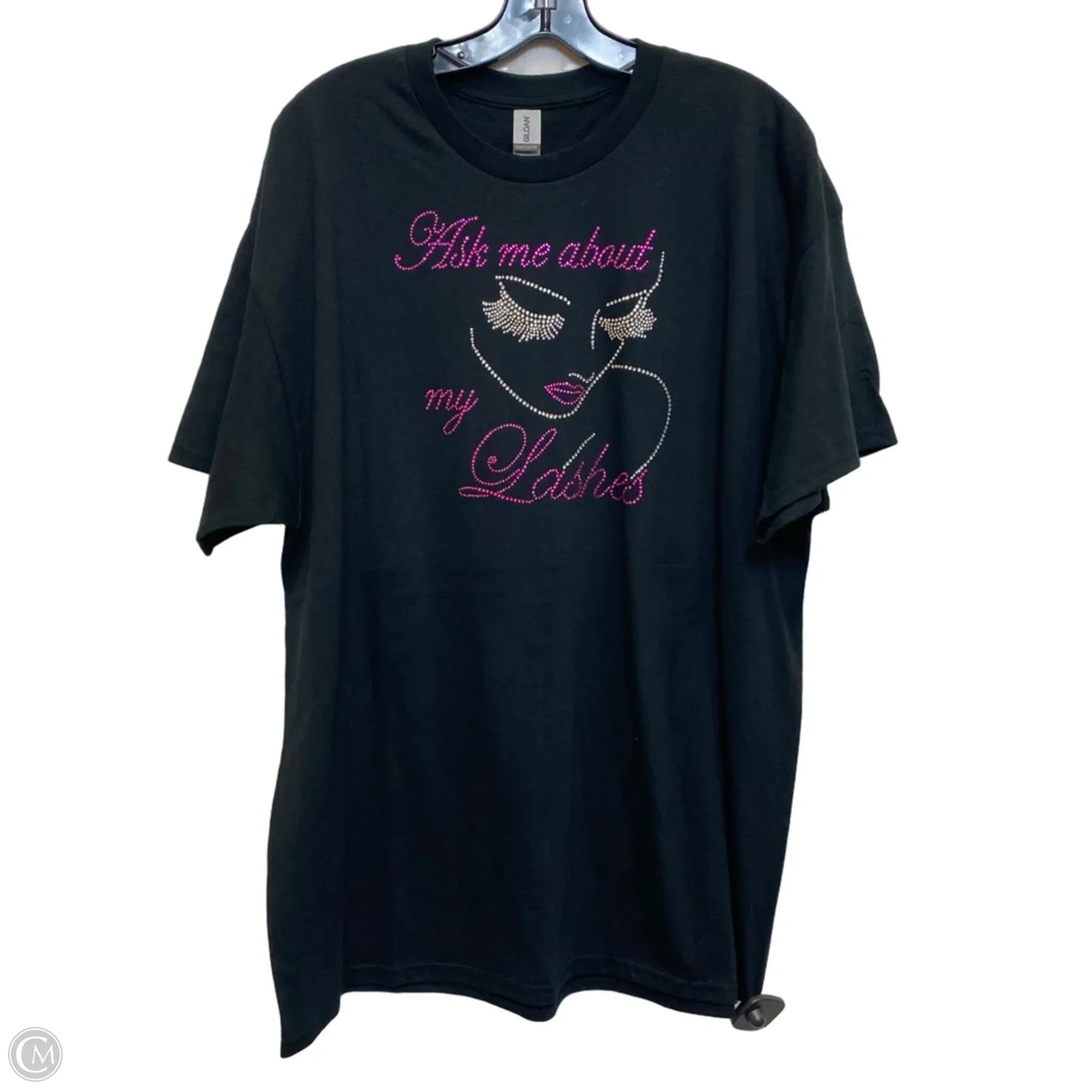 Top Short Sleeve Basic By Gildan In Black, Size: Xl