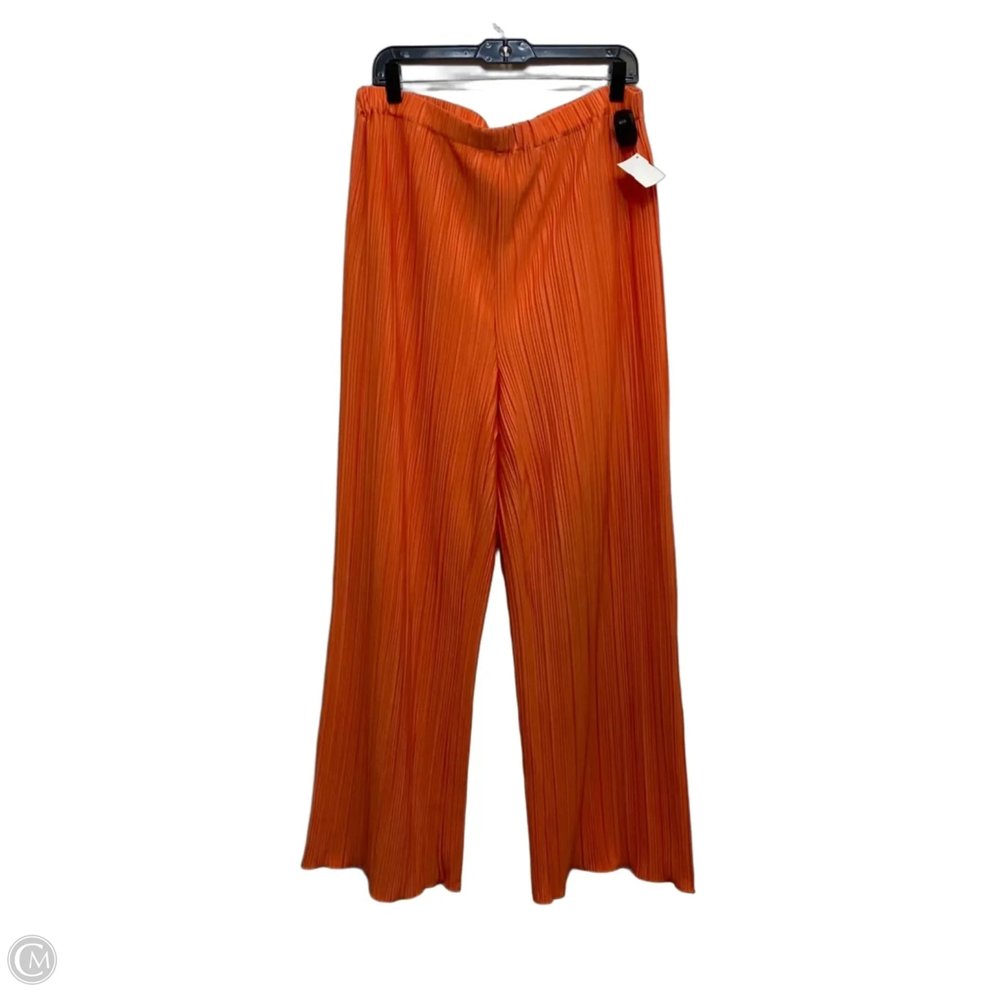 Pants Wide Leg By Ella In Orange, Size: Xl