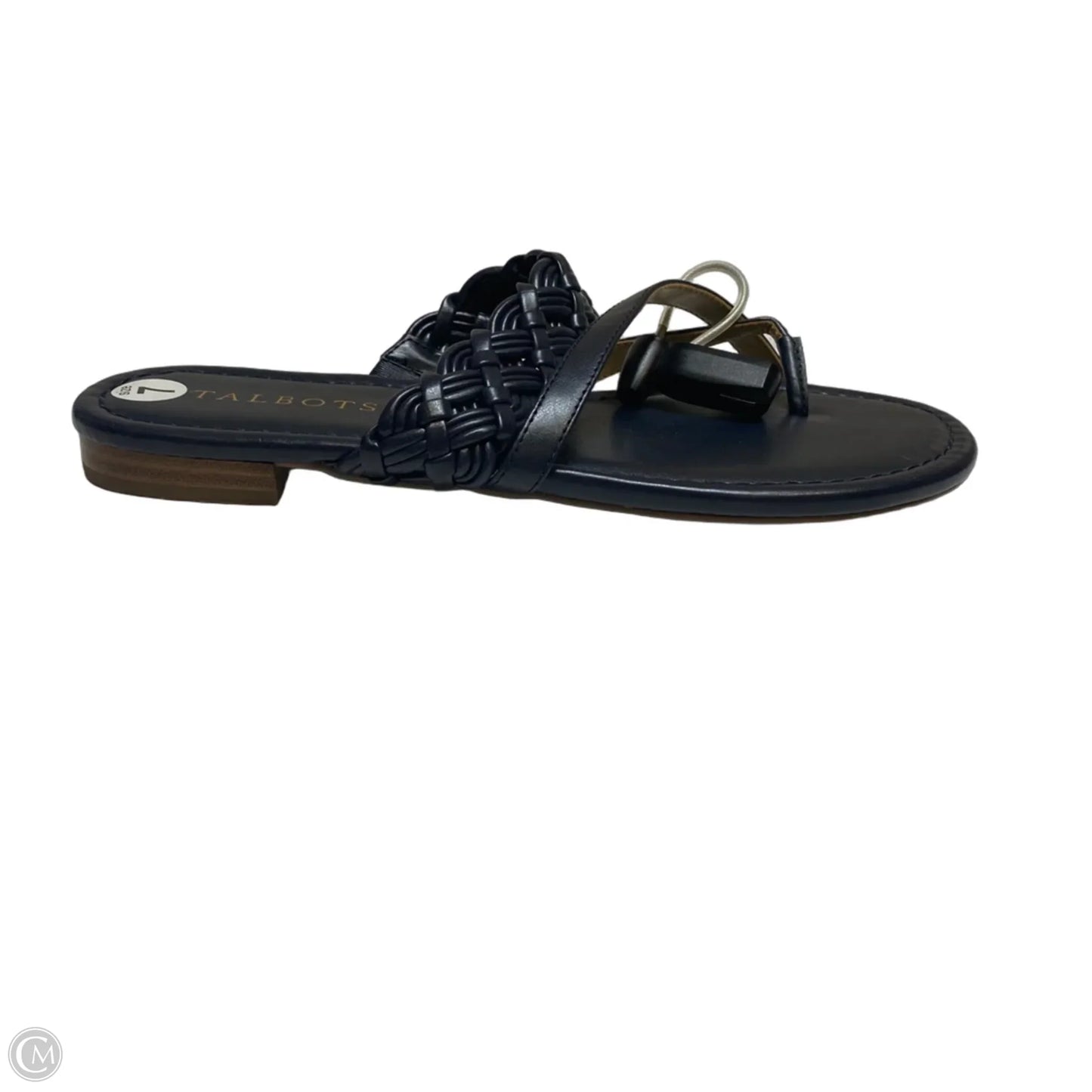 Sandals Flats By Talbots In Blue, Size: 7