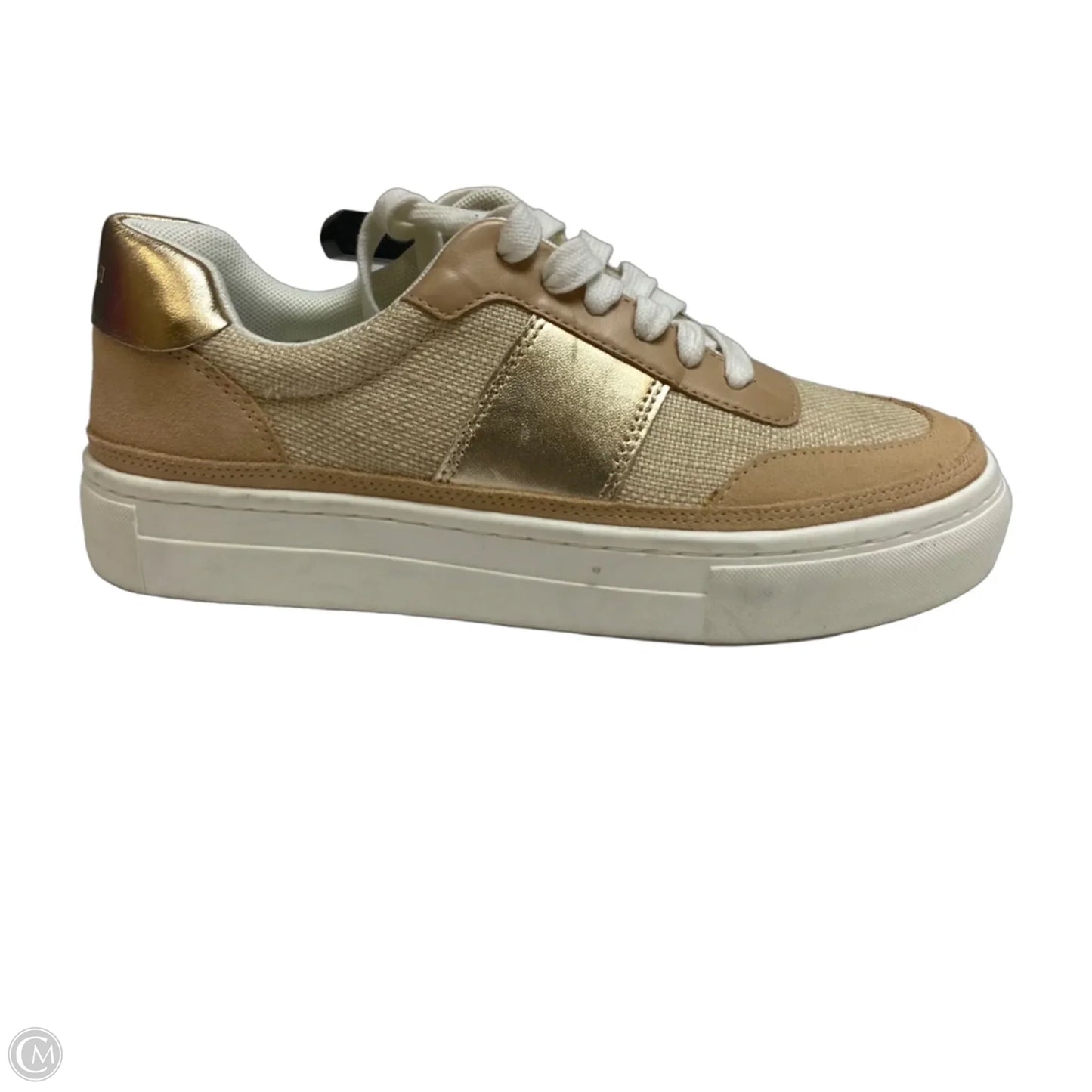 Shoes Sneakers By Antonio Melani In Cream & Tan, Size: 6