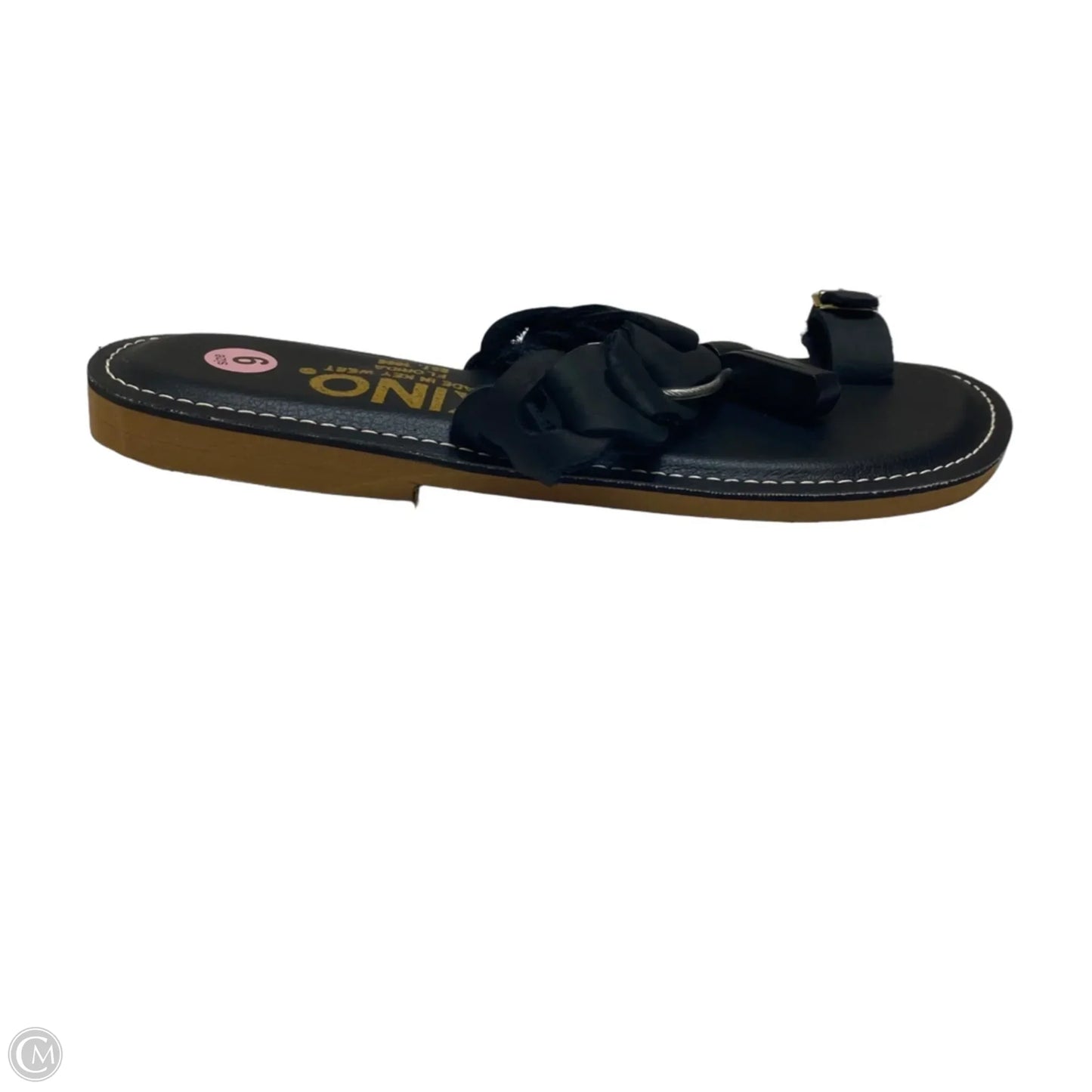Sandals Flats By Kino In Black, Size: 9