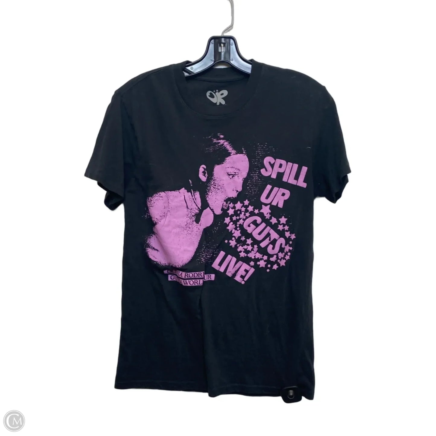 Top Short Sleeve By Olivia Rodrigo In Black, Size: S
