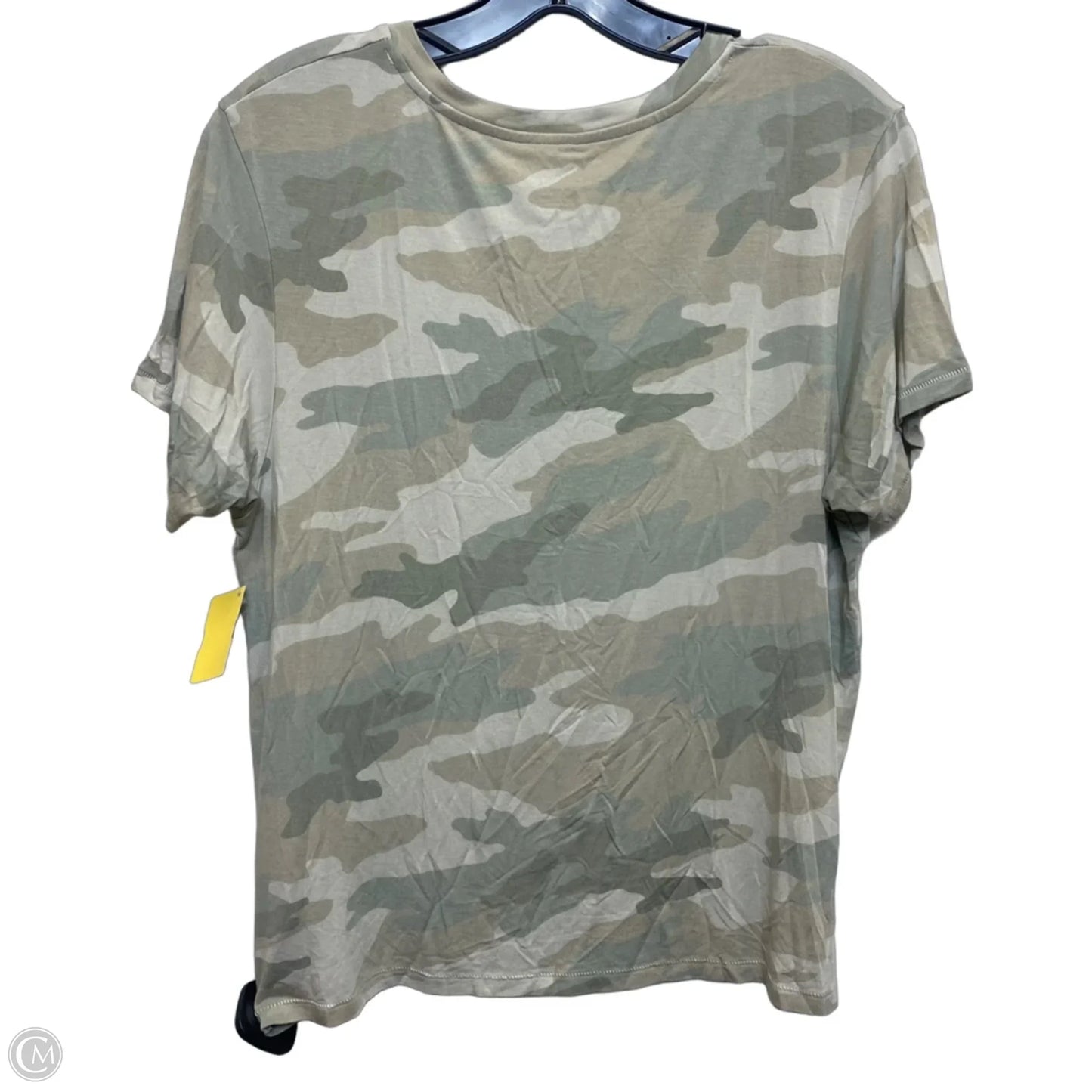 Top Short Sleeve By American Eagle In Green, Size: Xs