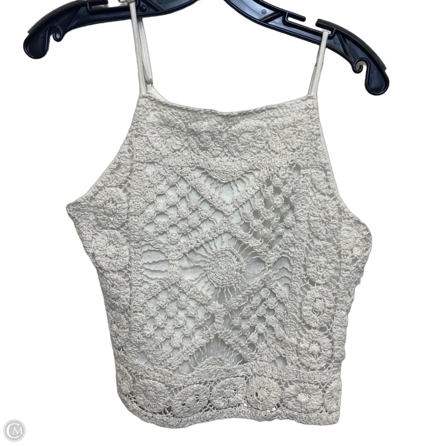 Top Sleeveless By Love On A Hanger In White, Size: L