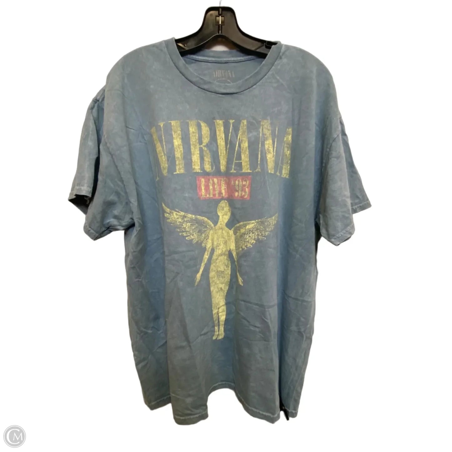 Top Short Sleeve By Clothes Mentor In Blue, Size: Xl