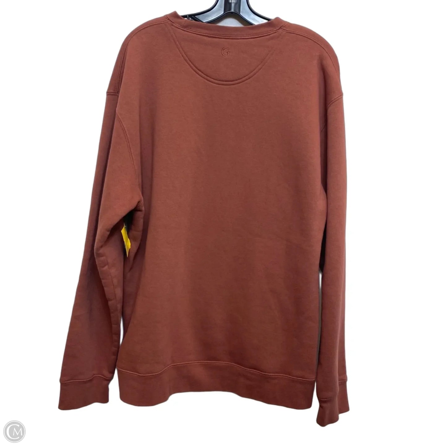 Sweatshirt Crewneck By Gear In Brown, Size: Xl