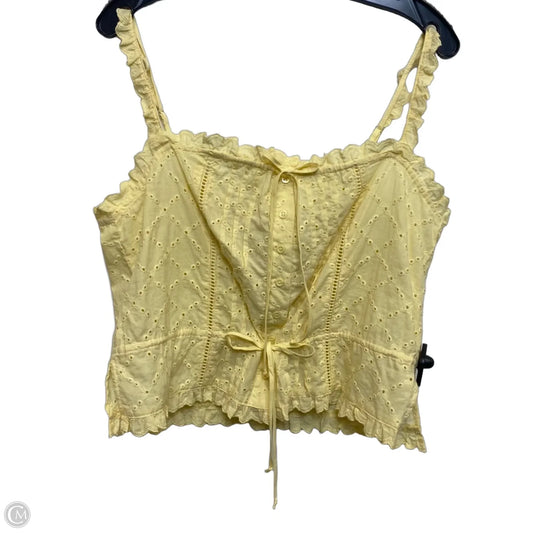 Top Sleeveless By By Together In Yellow, Size: L