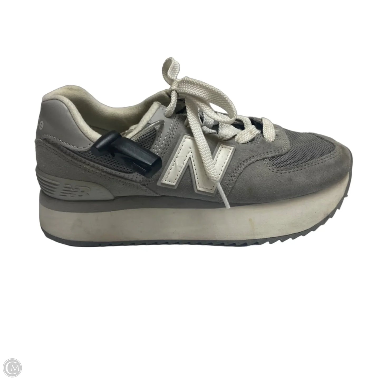 Shoes Sneakers By New Balance In Grey, Size: 7.5