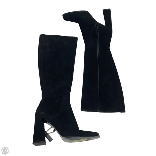 Boots Leather By By Far In Black, Size: 8.5