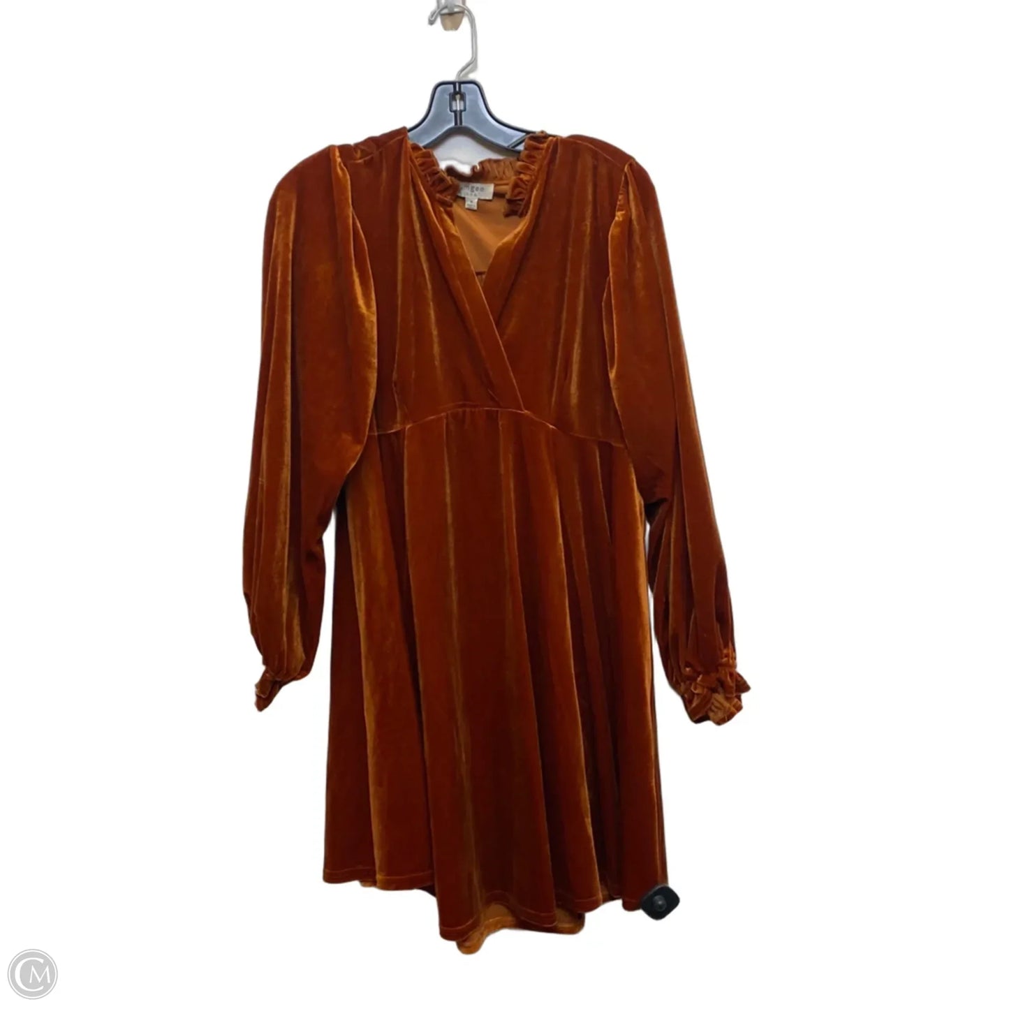 Dress Casual Short By Umgee In Orange, Size: M