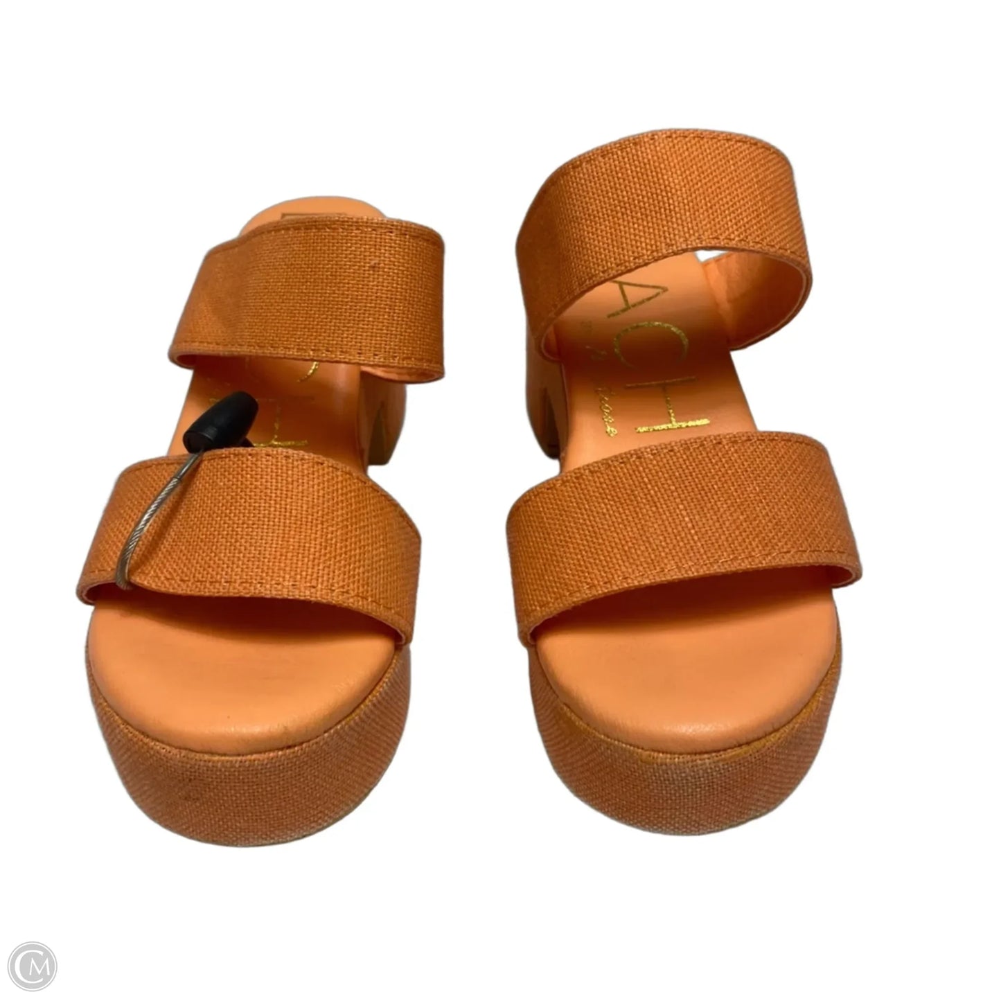 Sandals Heels Platform By Matisse In Orange, Size: 7