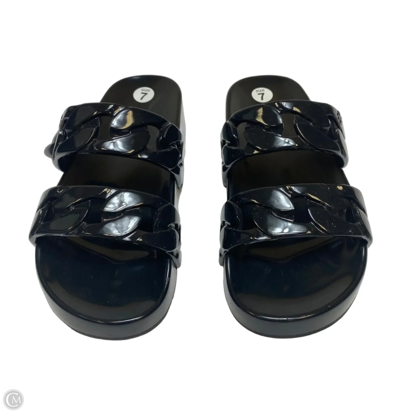 Sandals Designer By Tory Burch In Black, Size: 7