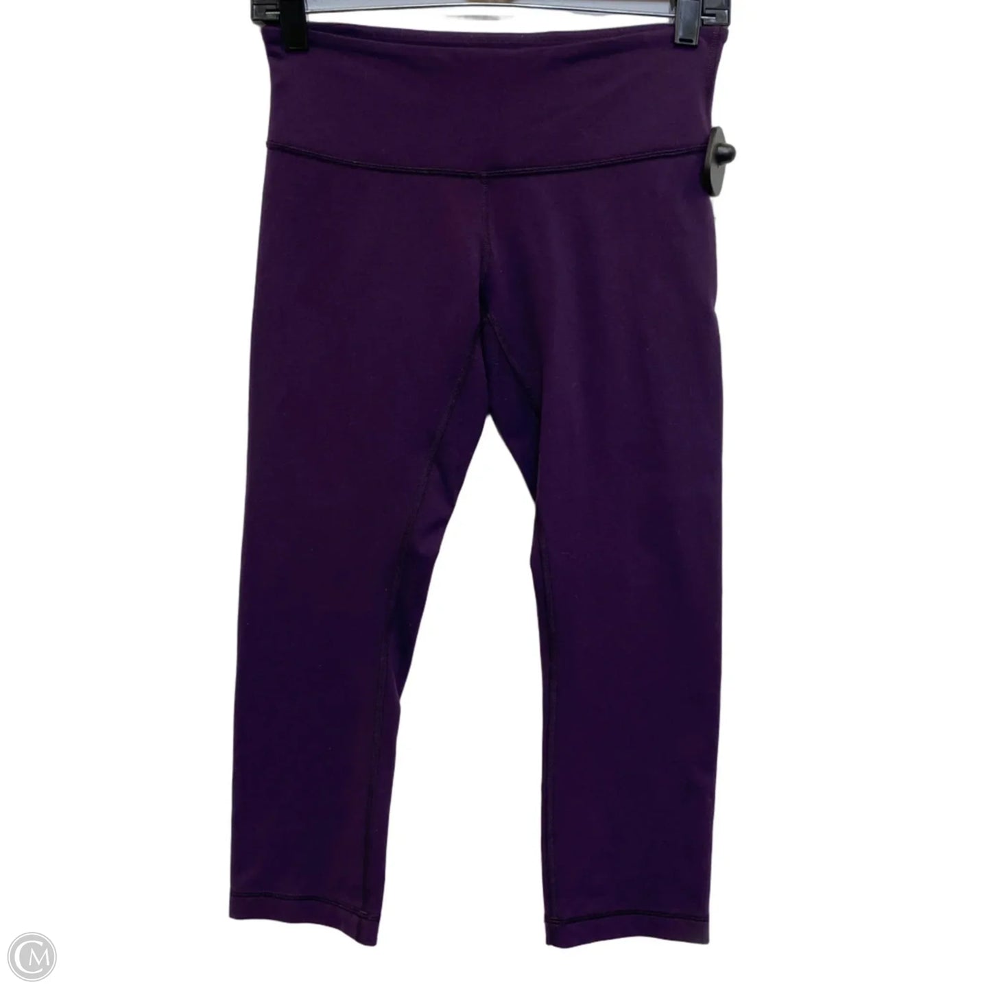 Athletic Leggings Capris Designer By Lululemon In Purple, Size: S