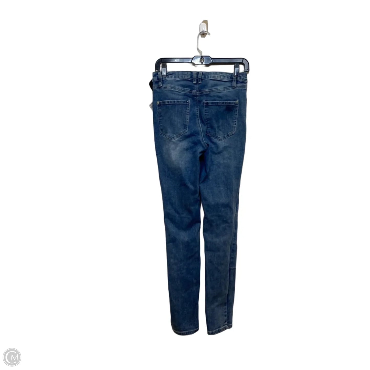 Jeans Skinny By Rue 21 In Blue Denim, Size: 4