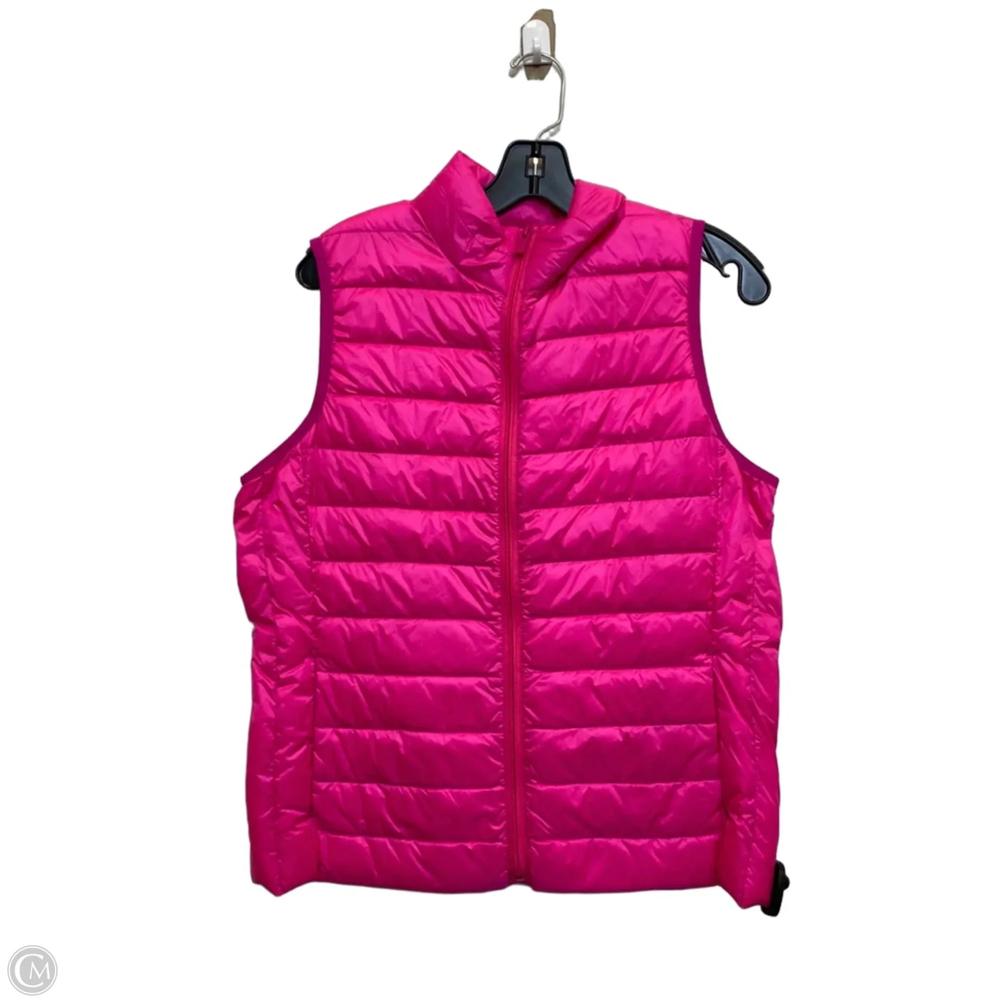 Vest Puffer & Quilted By Be Inspired In Pink, Size: L