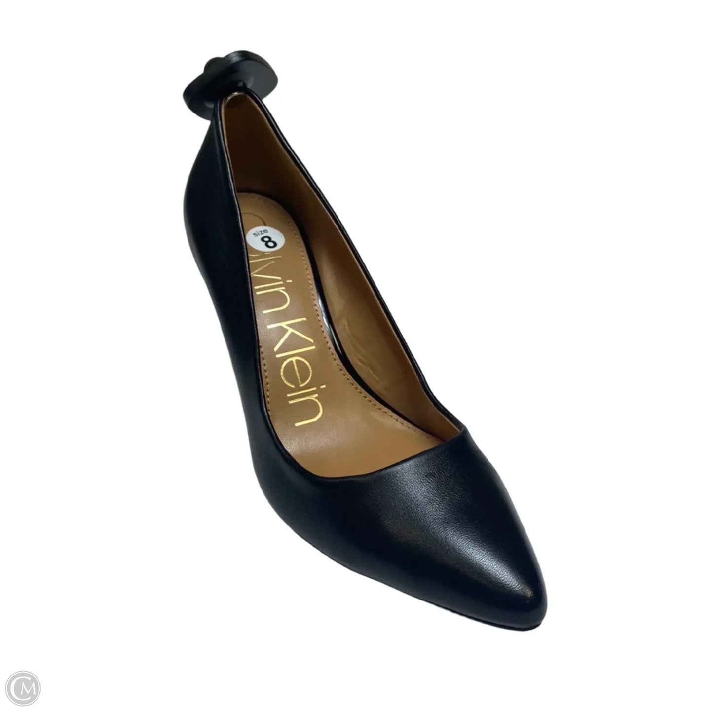 Shoes Heels Stiletto By Calvin Klein In Black, Size: 8