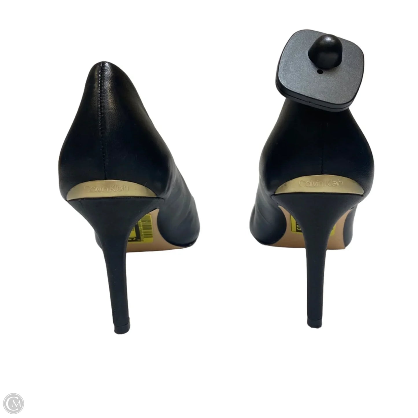 Shoes Heels Stiletto By Calvin Klein In Black, Size: 8