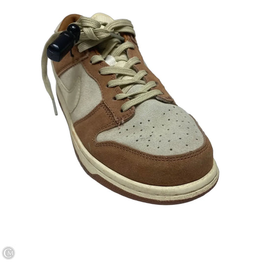 Shoes Sneakers By Nike In Brown & Cream, Size: 9.5