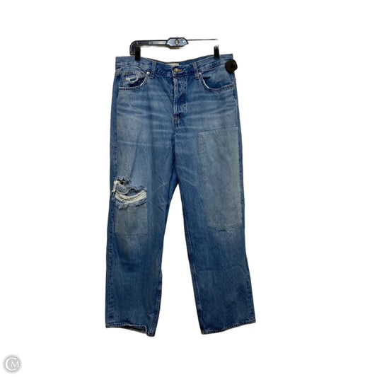 Jeans Boyfriend By Universal Thread In Blue Denim, Size: 12