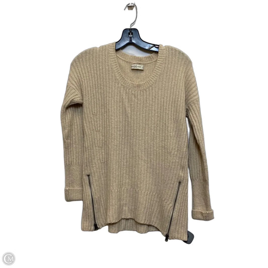 Sweater By Abercrombie And Fitch In Cream, Size: S
