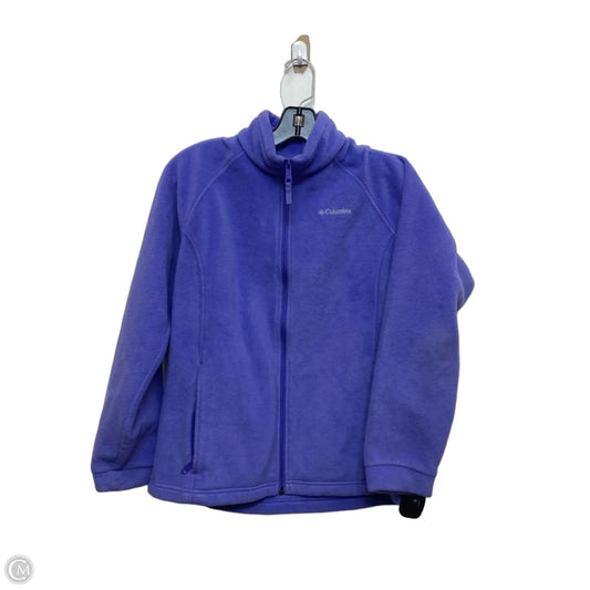 Athletic Fleece By Columbia In Purple, Size: Xl