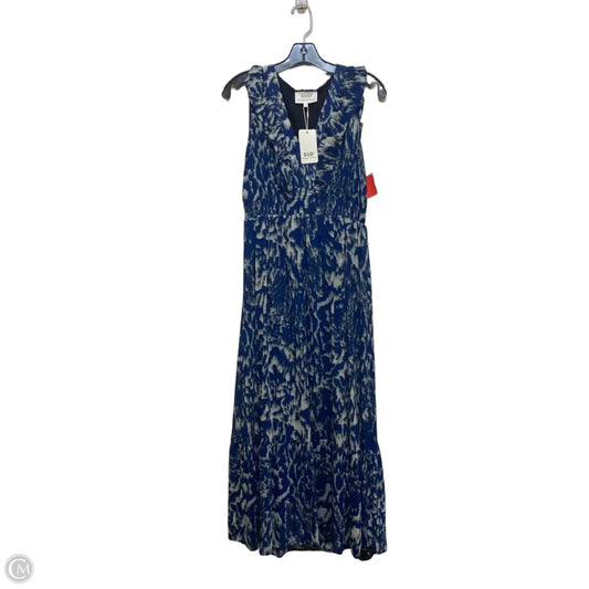 Dress Casual Maxi By Sud Express In Blue & Grey, Size: S