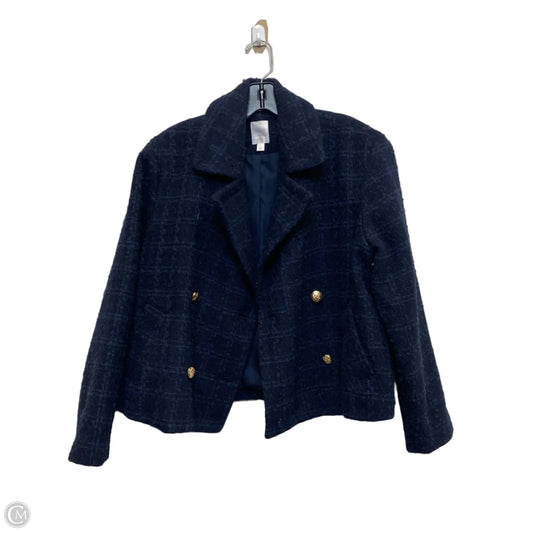 Blazer By Lc Lauren Conrad In Blue, Size: L