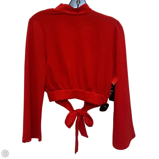 Top Long Sleeve By Lulus In Red, Size: S