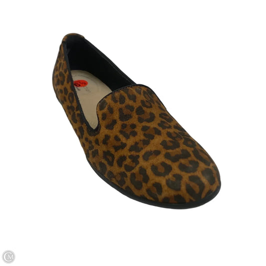 Shoes Flats By Clarks In Animal Print, Size: 6.5