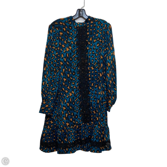 Dress Casual Short By New York And Co In Animal Print, Size: M