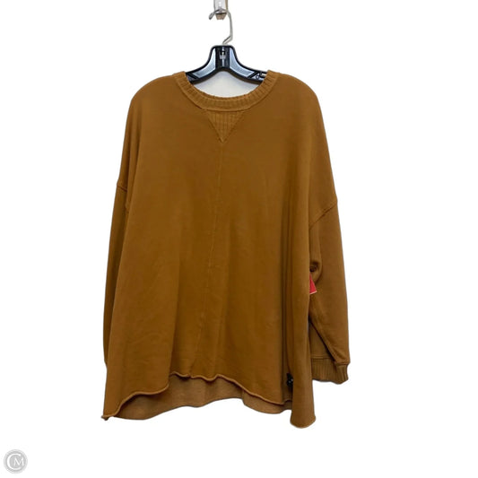 Sweatshirt Crewneck By Aerie In Brown, Size: M